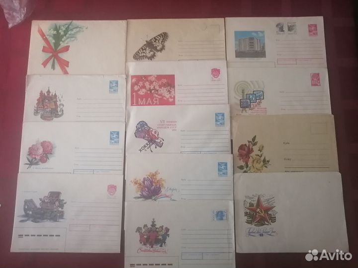 Открытки, конверты,наборы открыток, календарики