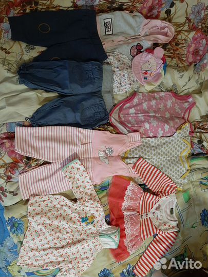 Детская одежда для девочек пакетом