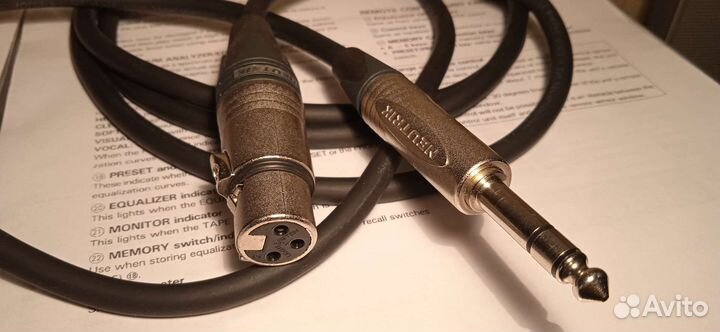 Neutrik аудио кабель