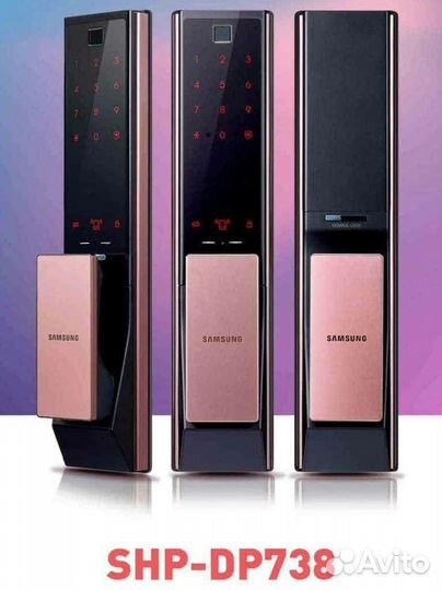 Дверной биометрический замок Samsung SHP-DP738