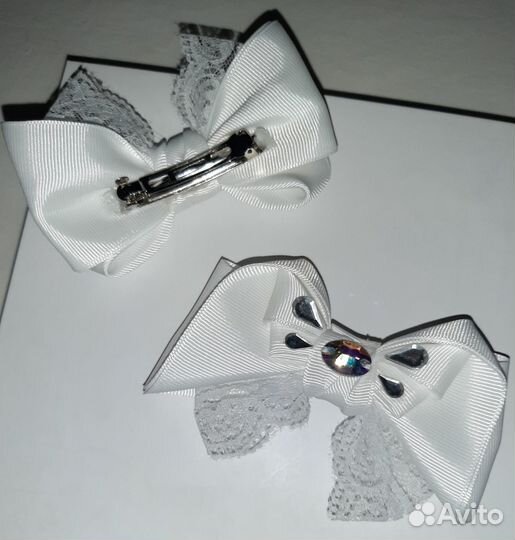 Бантики ручной работы для школы