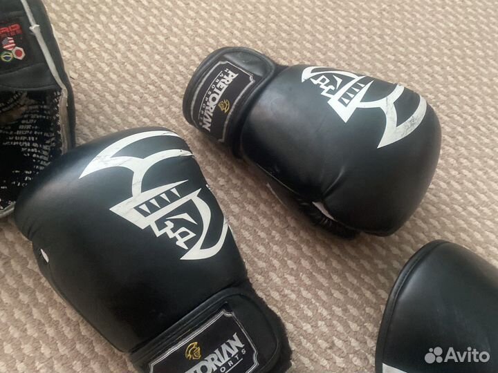 Шлем мма Badboy, защита голени, перчатки бокс