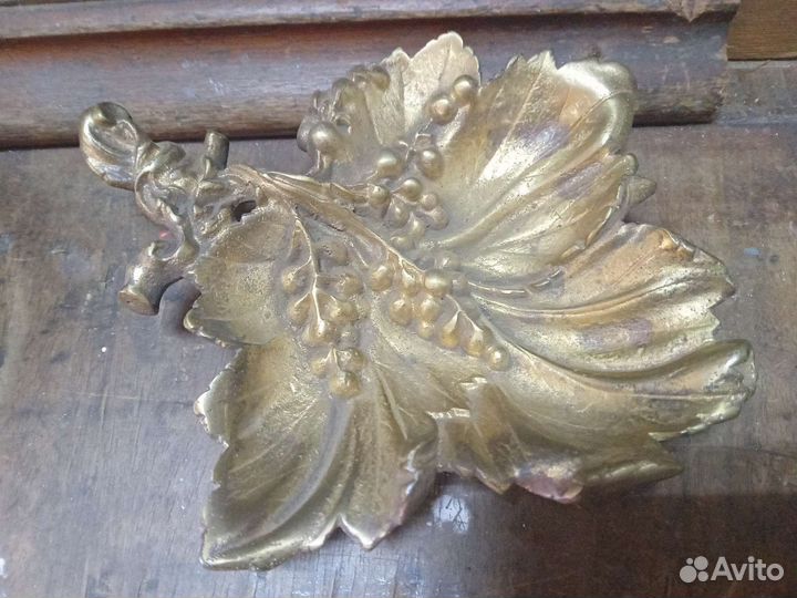 Пепельница бронза
