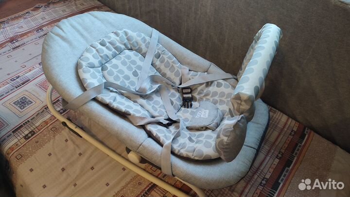 Шезлонг детский baby plus до 9кг