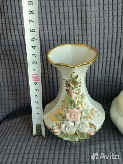 Ваза для цветов и шкатулочка