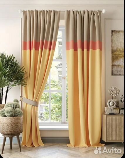 Комплект штор блэкаут новые