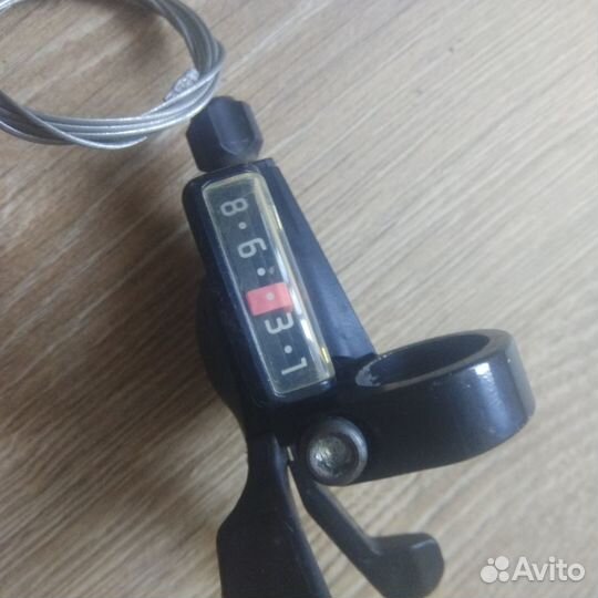 Задний переключатель + манетка shimano alivio