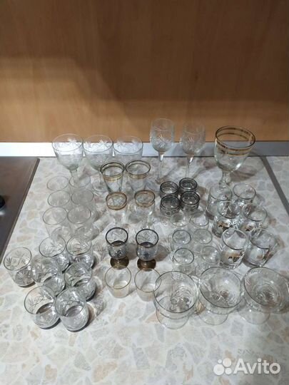 Рюмки, стопки, бокалы