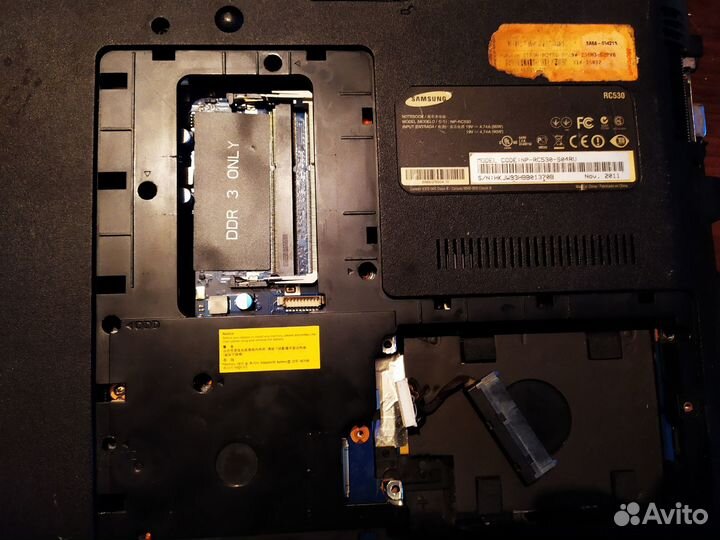 Samsung RC530 В разборе