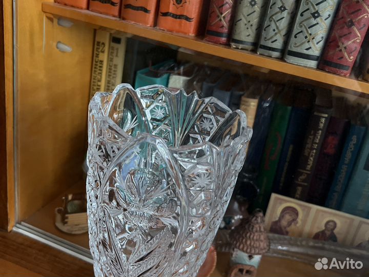 Вазы и конфетница Хрусталь
