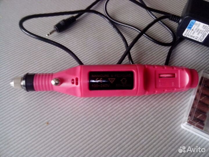 Шлифовальная машинка для ногтей, маникюрная