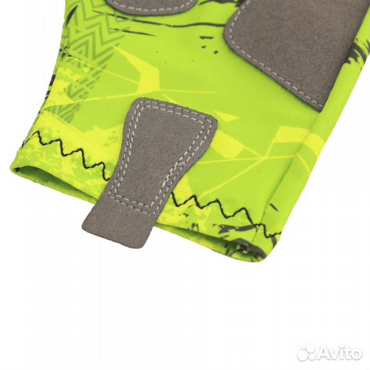 Перчатки Aquatic UPF50+ цвет camo lime khaki пч-08