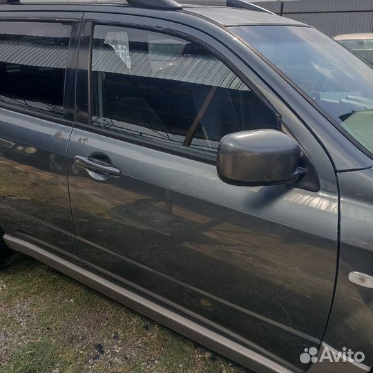 Mitsubishi Outlander 1 Дверь передняя правая серая
