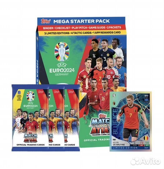 Topps Uefa Euro 2024 Чемпионат Европы