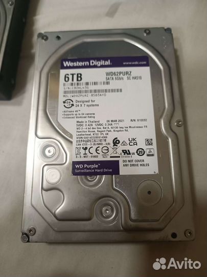 Жесткий диск hdd 6тб