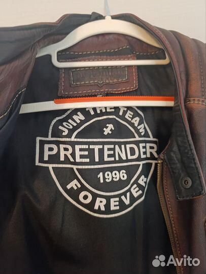 Мотокуртка кожаная Pretender 54-56р