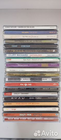 Зарубежная музыка на компакт дисках CD(обновление)