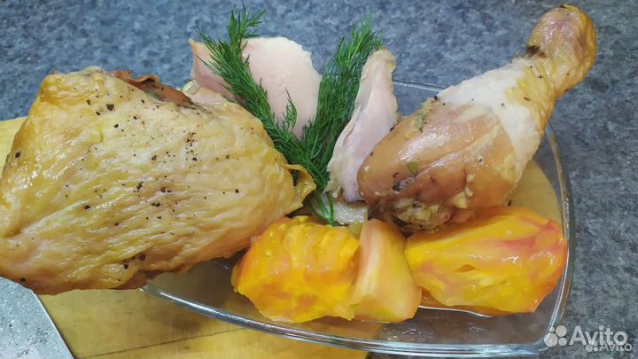 Бройлер. утка и др натуральный продукт домашний