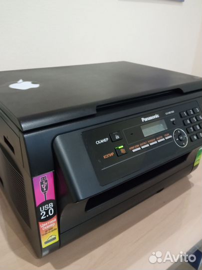 Мфу лазерный Панасоник KX-MB 1900, чёрно-белый