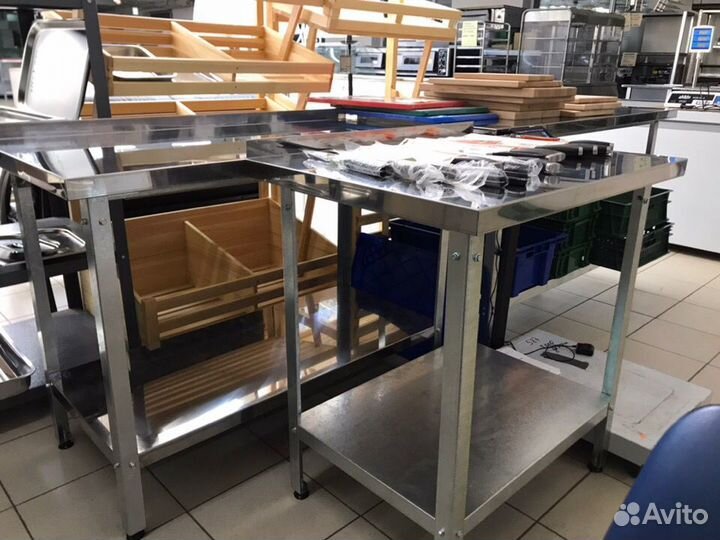Стол производственный нержавейка