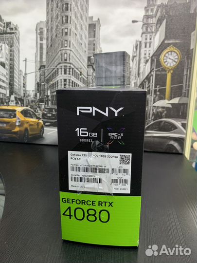 GeForce RTX 4080 Oc 16GB gddr6X PSIe 4.0 PNY