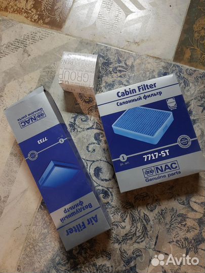 Масленный и воздушный фильтр Sandero