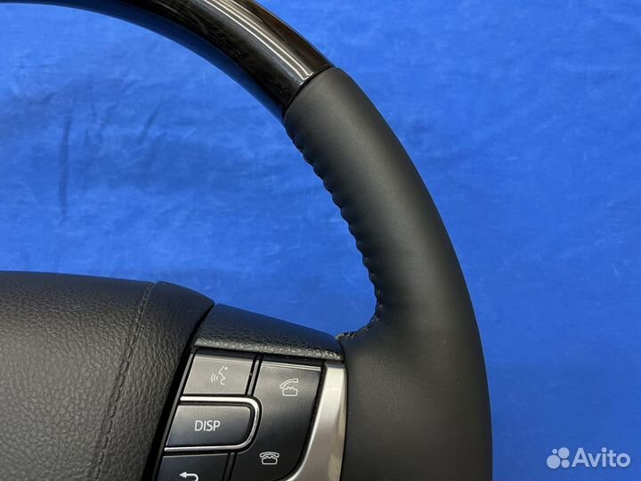 Оригинальный руль косточкой и подогревом Prado 150