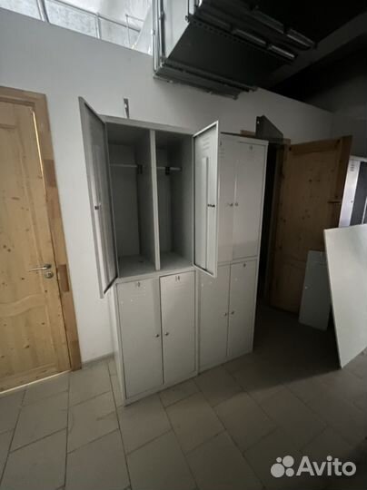 Шкафы для раздевалки 4ех секц