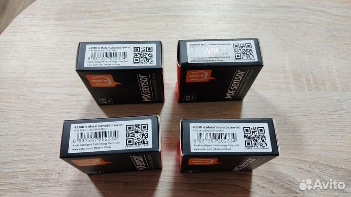 Датчик давления в шинах - 4 шт. Autel 433 MHz