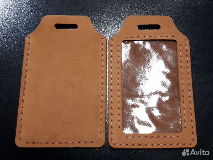 Чехол для пропуска, Бейдж вертикальный