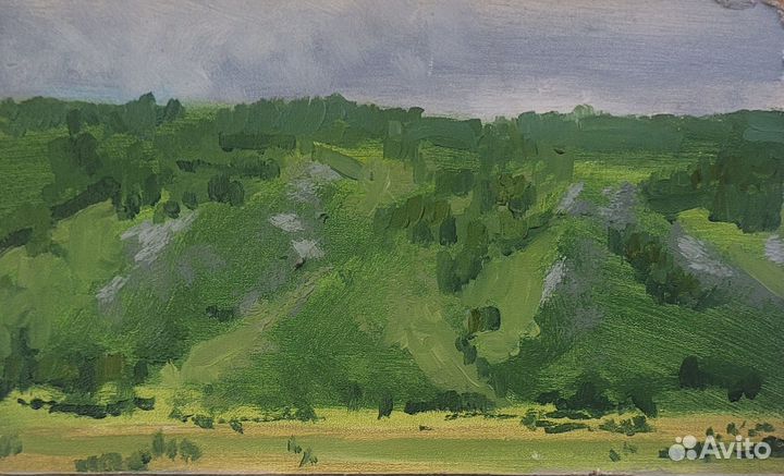 Этюды, картины маслом