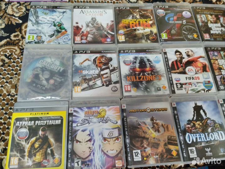 Игры на PS3 Лицензионные