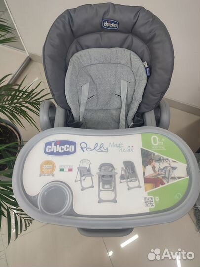Стульчик для кормления chicco polly magic relax