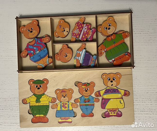 Развивающие игры, пазлы Bondibon, Djeco