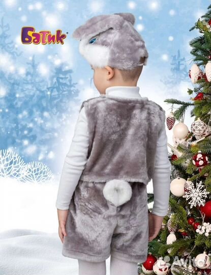 Новогодний костюм зайчика (прокат)