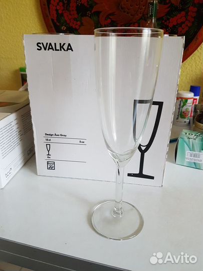 Бокалы для вина новые