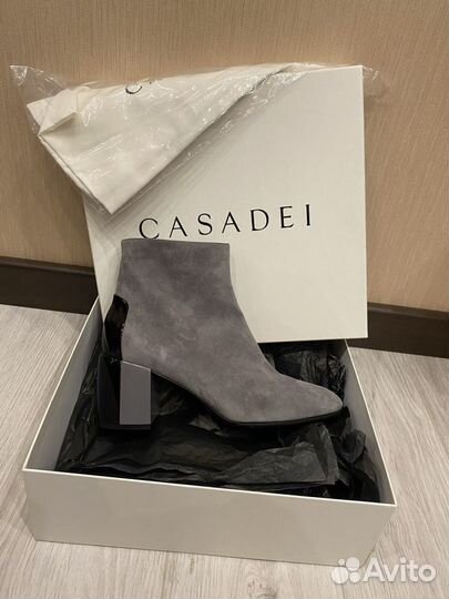 Ботильоны Casadei 40 новые, оригинал