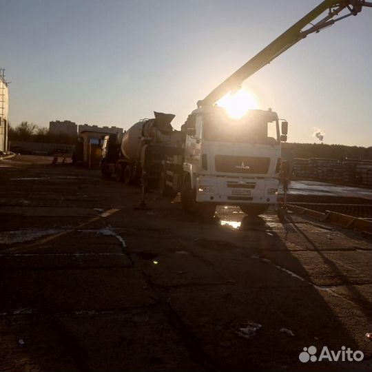 Бетон. Раствор. Услуги бетононасоса