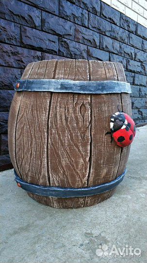 Кашпо, мусорка (бетон)