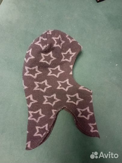 Шапка шлем для мальчика 46 48