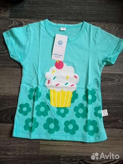 Футболка новая р.104-110