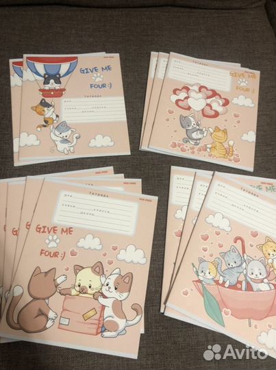 Тетради в косую линейку 12л