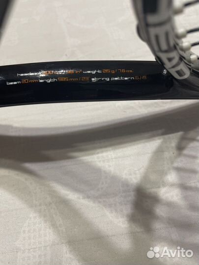 Ракетка для большого тениса head junior