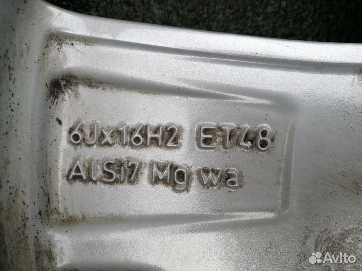 Диски R 16 Skoda