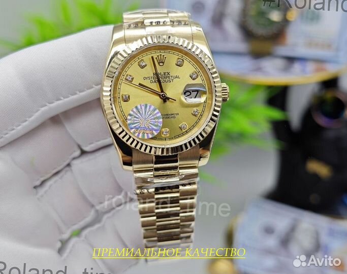 Красивые женские часы Rolex Datejust