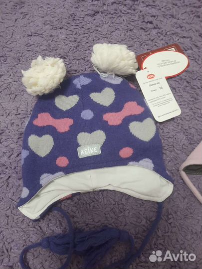 Много.Новые шапки для девочки и мальчика