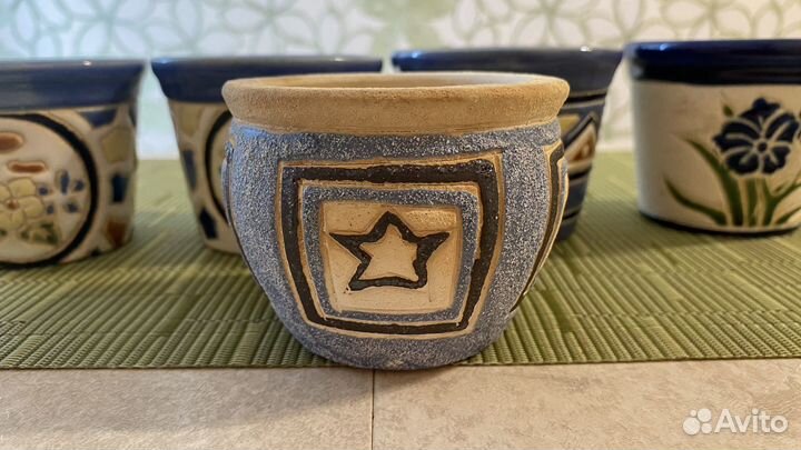 Керамические горшки