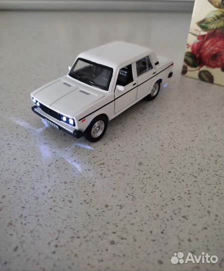Моделька машинка ваз 2106