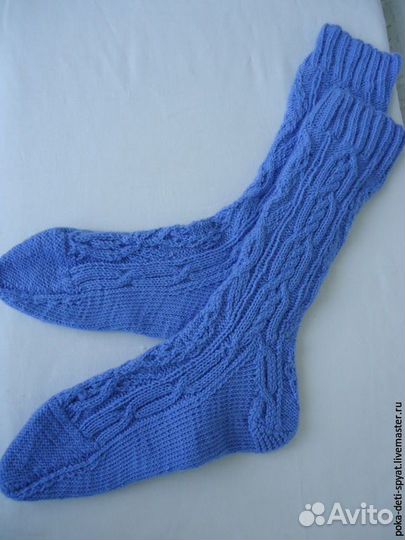 Носки вязанные 