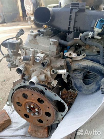 Двигатель toyota vitz